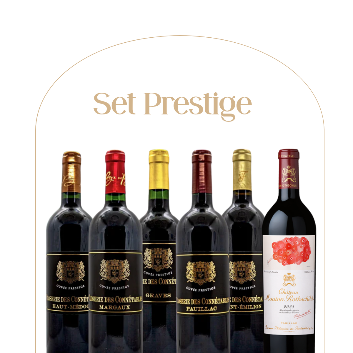 Set Prestige Mouton Rothschild - Bordeaux