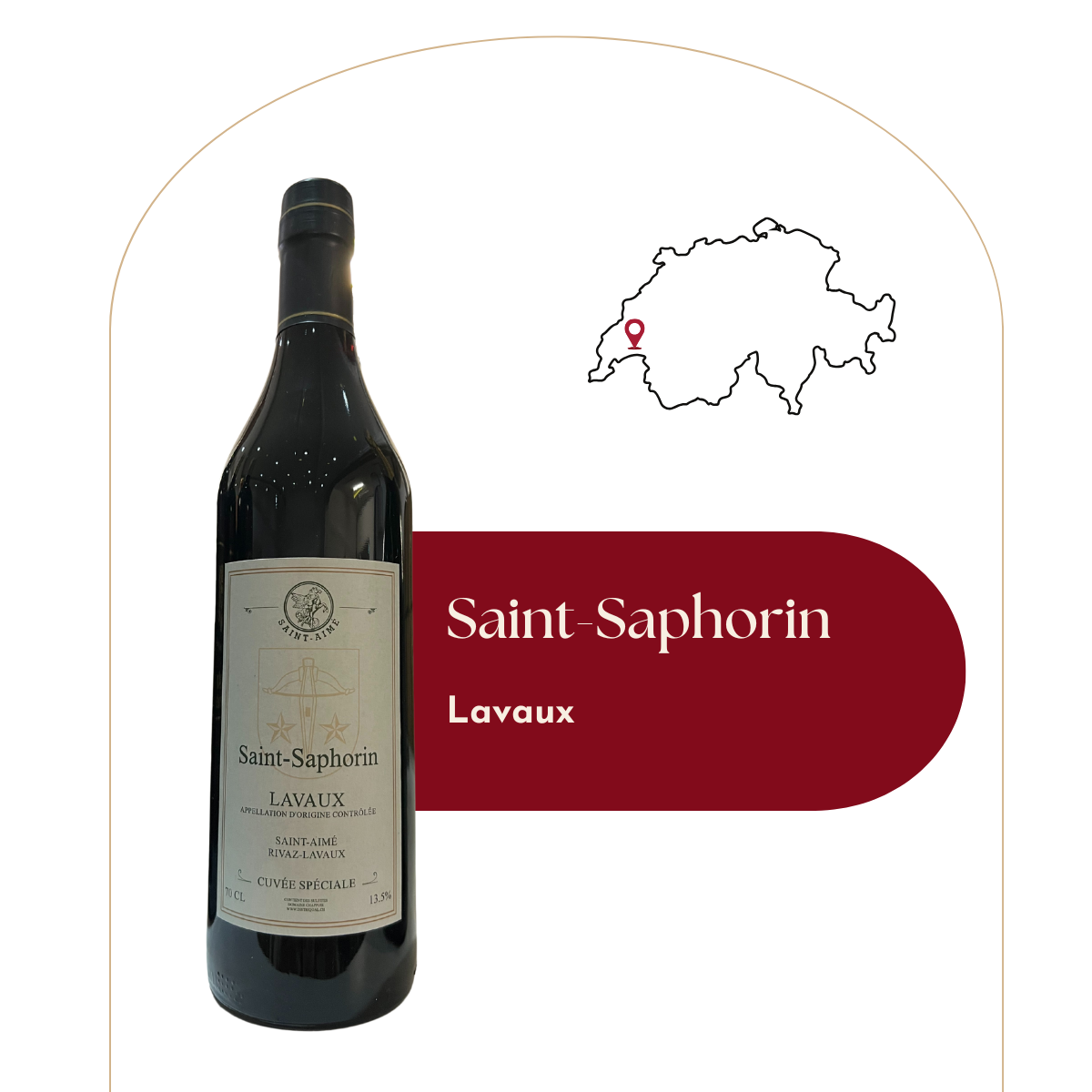 Saint-Saphorin - Rouge - 2023