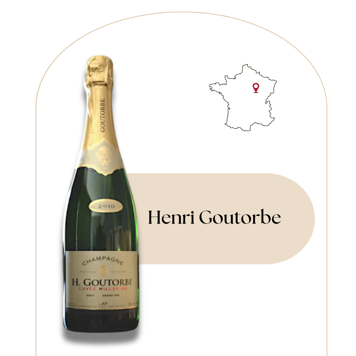 Champagne Brut - Henri Goutorbe
