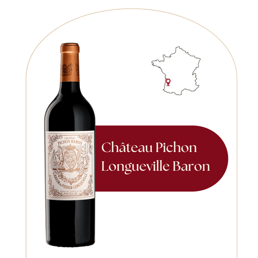 Château Pichon Longueville Baron - Caisse bois de 6