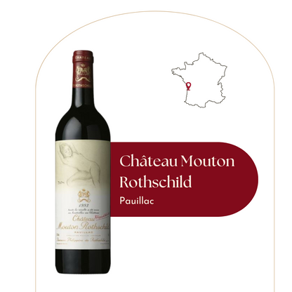 Château Mouton Rothschild - Caisse bois de 6