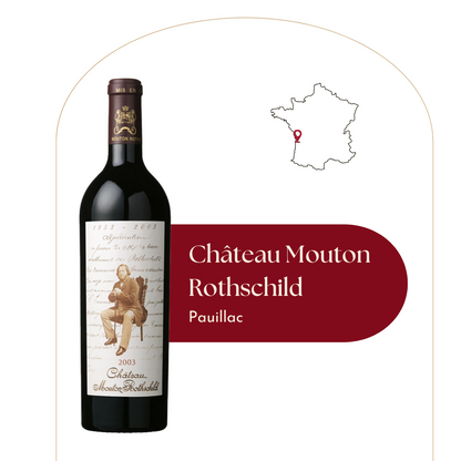 Château Mouton Rothschild - Caisse bois de 6